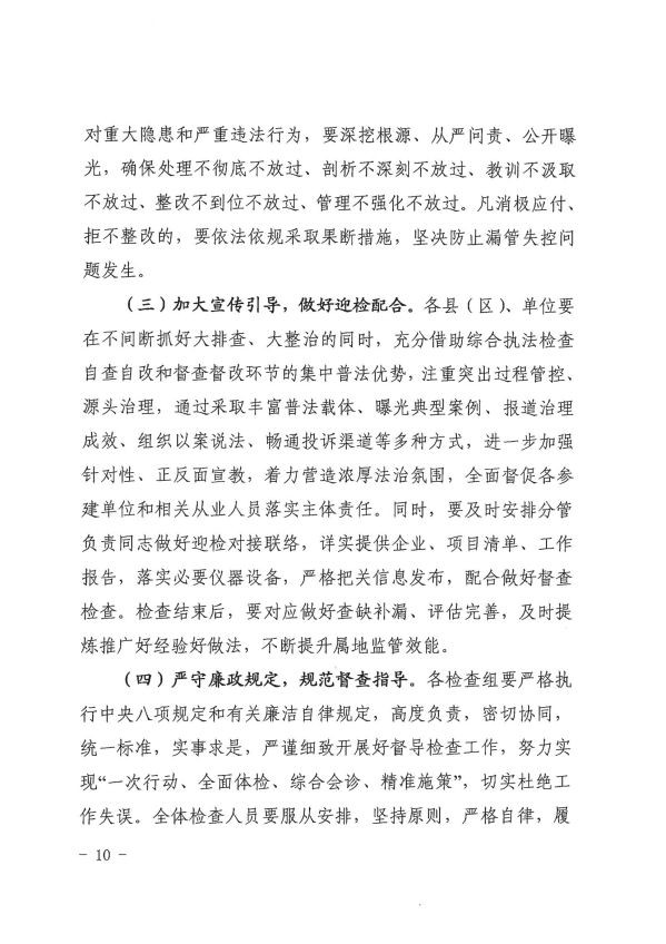 關(guān)于轉(zhuǎn)發(fā)《慶陽市住房和城鄉(xiāng)建設(shè)局關(guān)于開展全市建筑市場(chǎng)綜合執(zhí)法檢查暨安全生產(chǎn)治本攻堅(jiān)三年行動(dòng)督查工作的通知》通知