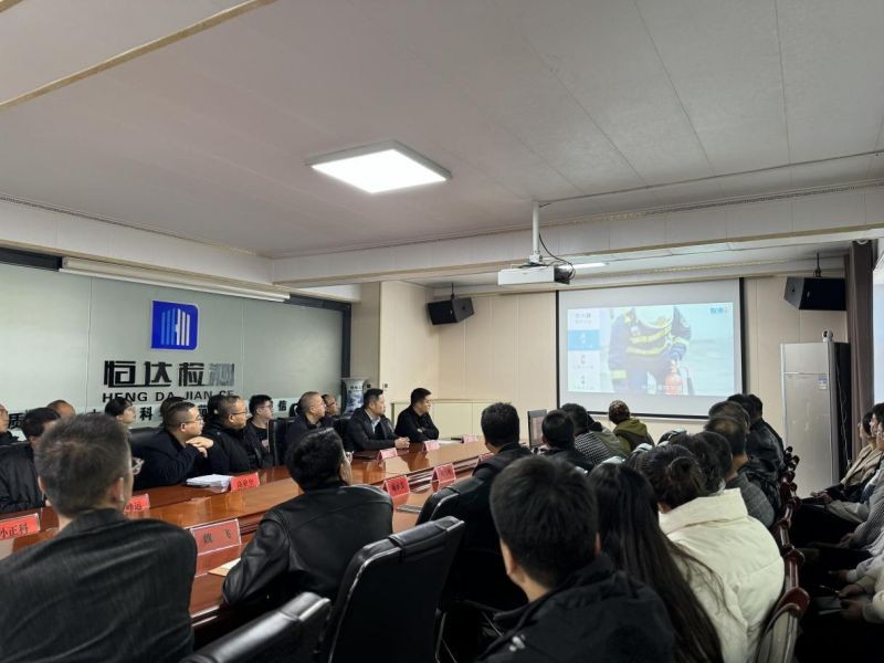 甘肅恒達(dá)工程檢測(cè)有限公司成功舉辦“強(qiáng)化安全意識(shí)，共筑消防防線” 消防安全演練活動(dòng)