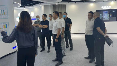 四川省廣元市劍閣縣領(lǐng)導(dǎo)一行蒞臨健培科技考察調(diào)研