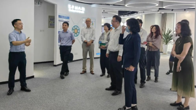 上海市僑聯(lián)黨組成員、副主席兼秘書長(zhǎng)陶勇一行蒞臨健培科技考察調(diào)研