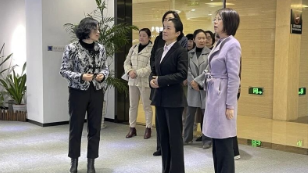 杭州市婦聯(lián)黨組書記、主席楊曉峰一行蒞臨健培科技考察調(diào)研