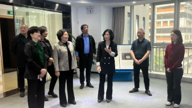 新沂市人大常委會副主任、黨組副書記胡春鳴一行蒞臨健培科技考察調(diào)研