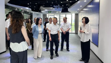 杭州市發(fā)改委黨組副書記、副主任、機(jī)關(guān)黨委書記楊釗一行蒞臨健培科技考察調(diào)研