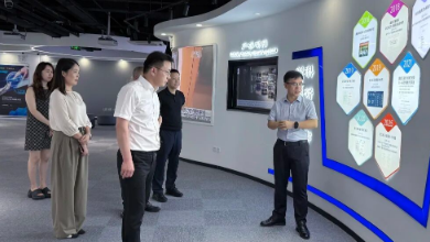 蕭山區(qū)區(qū)委副書記、政法委書記李軍一行蒞臨健培科技考察調(diào)研